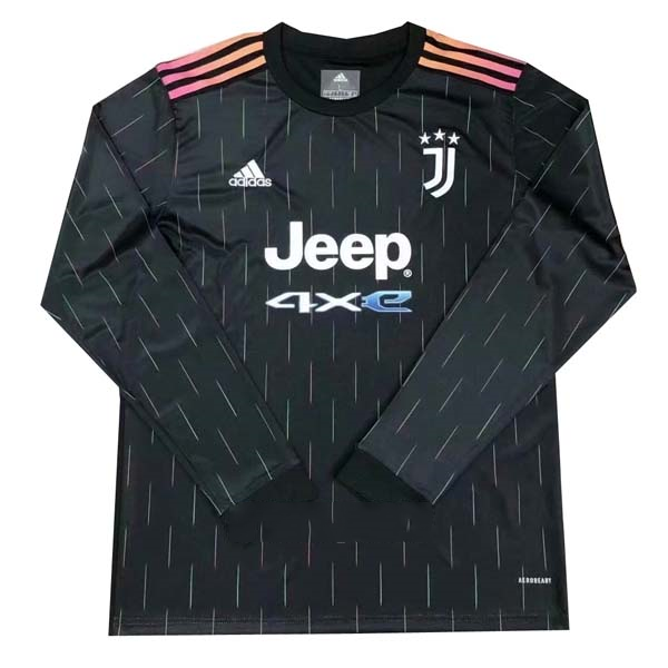 Thailandia Maglia Juventus Away ML 2021/2022 Nero